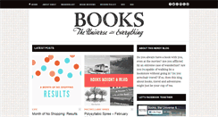 Desktop Screenshot of booksuniverseeverything.com